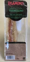 Tramezzino avec salami milano