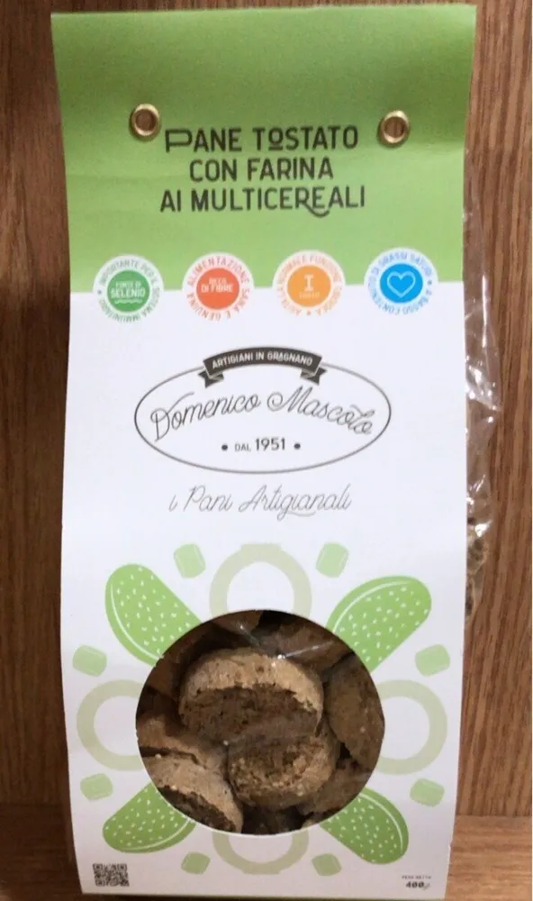 I PANI ARTIGIANALI - Pane Tostato con Farina ai Multicereali