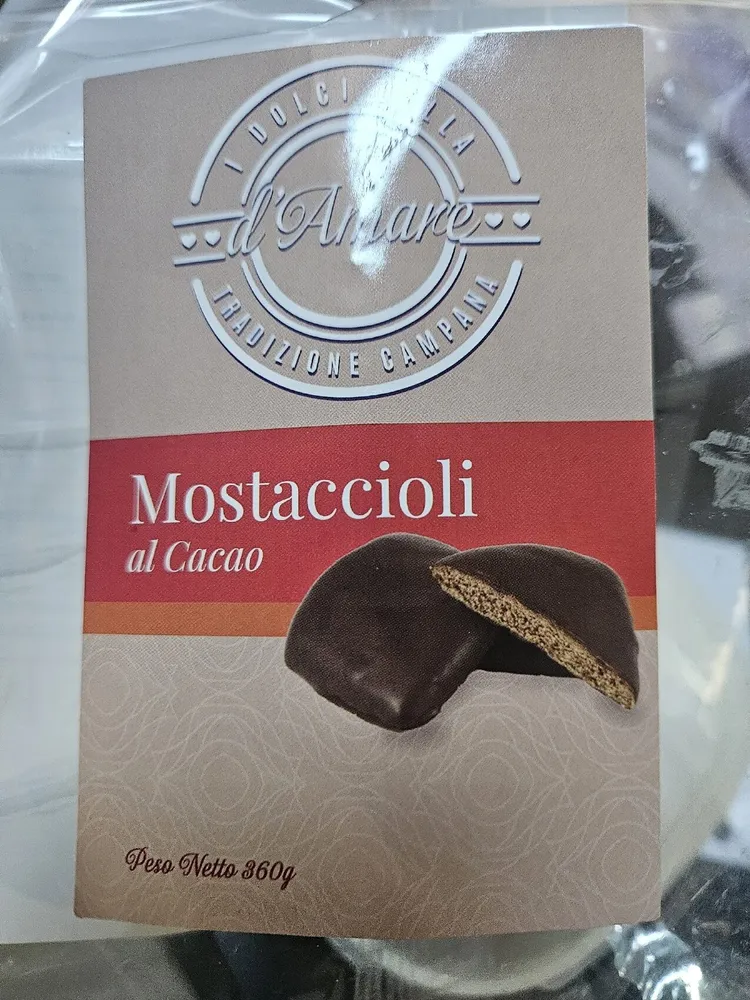Mostaccioli morbidi scuri