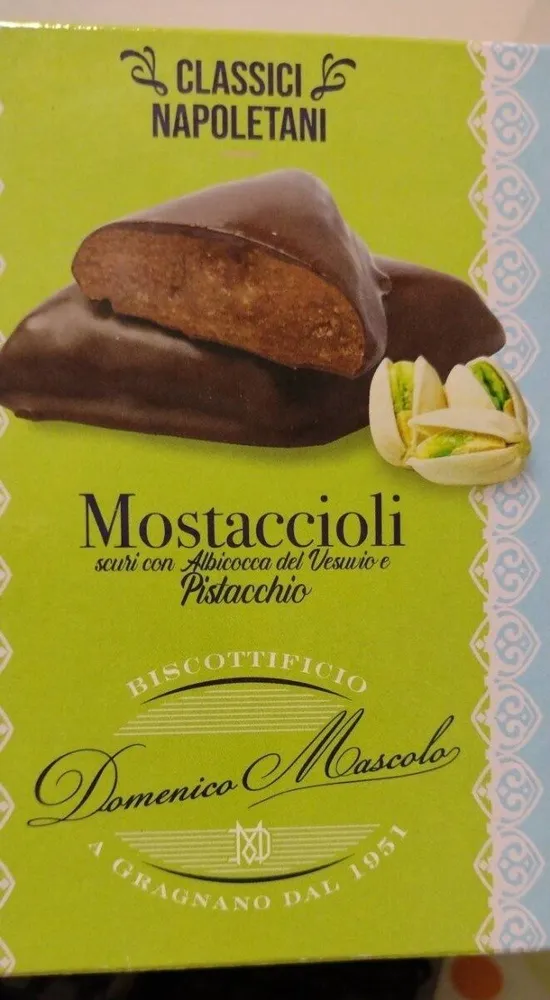 Mostaccioli al pistacchio