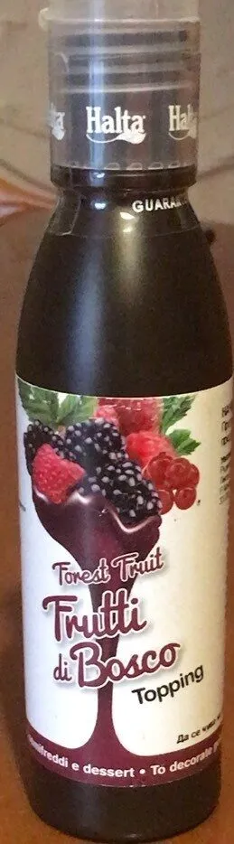 Forest fruit frutti di bosci topping