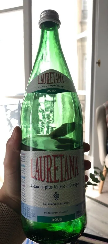 Lauretana eau gazeuse