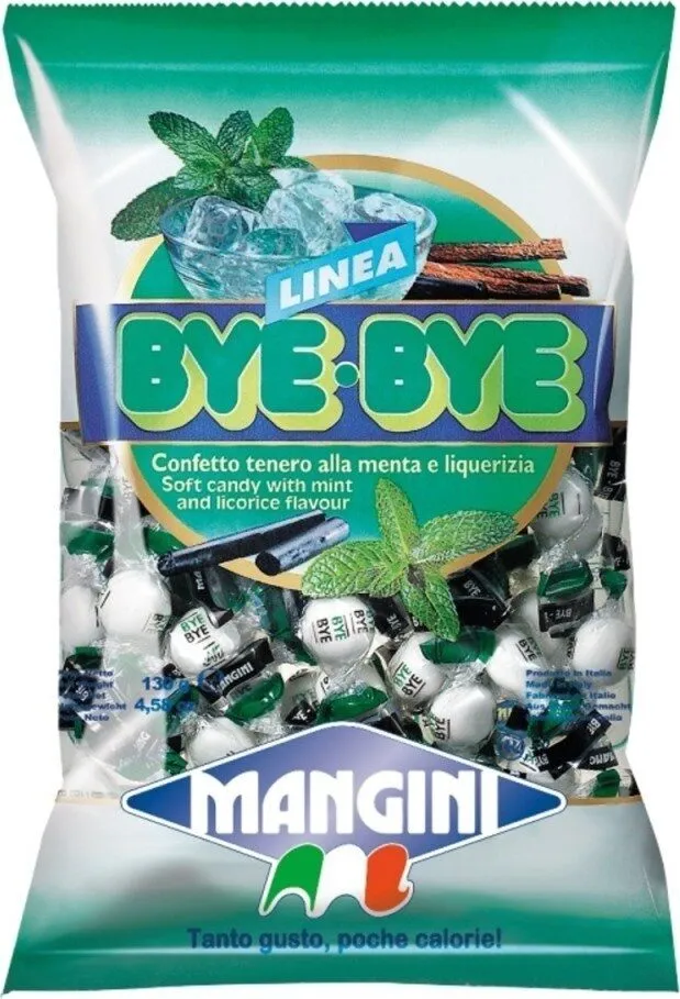 Caramelle bye-bye menta