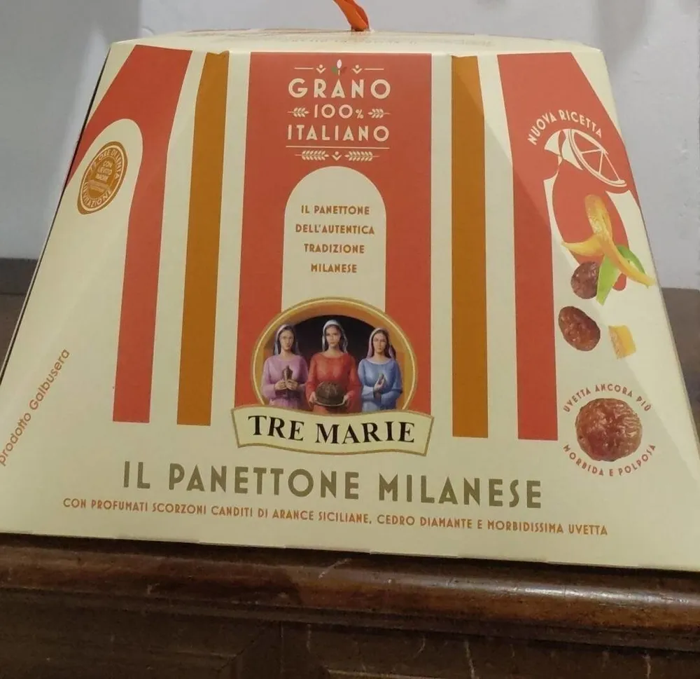 Tre Marie Panettone Milanese, 2 LB 3.3 Oz (1000G)