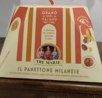 Tre Marie Panettone Milanese, 2 LB 3.3 Oz (1000G)
