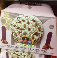 Panettone glassato uvetta e Mandorla gr900 T