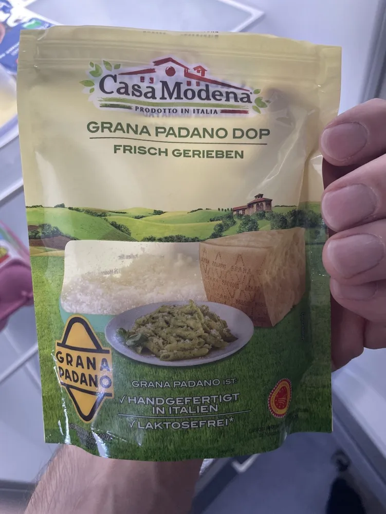 Geriebener Grana Padano