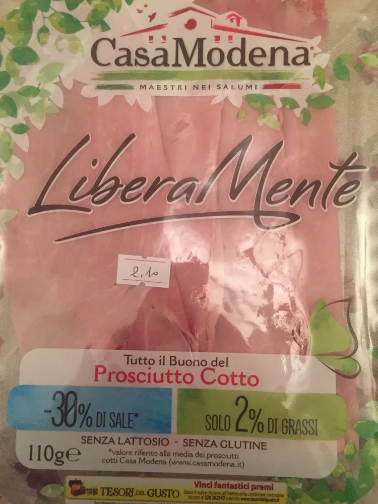 Prosciutto cutto