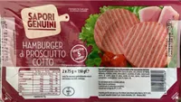 Hamburger di Prosciutto cotto