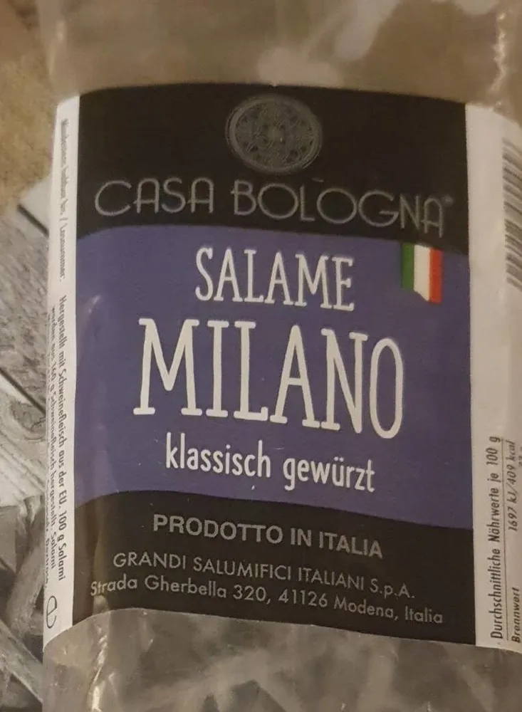 Salame Milano klassisch gewürzt