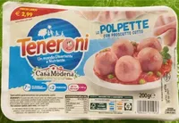 Le Polpette con prosciutto cotto