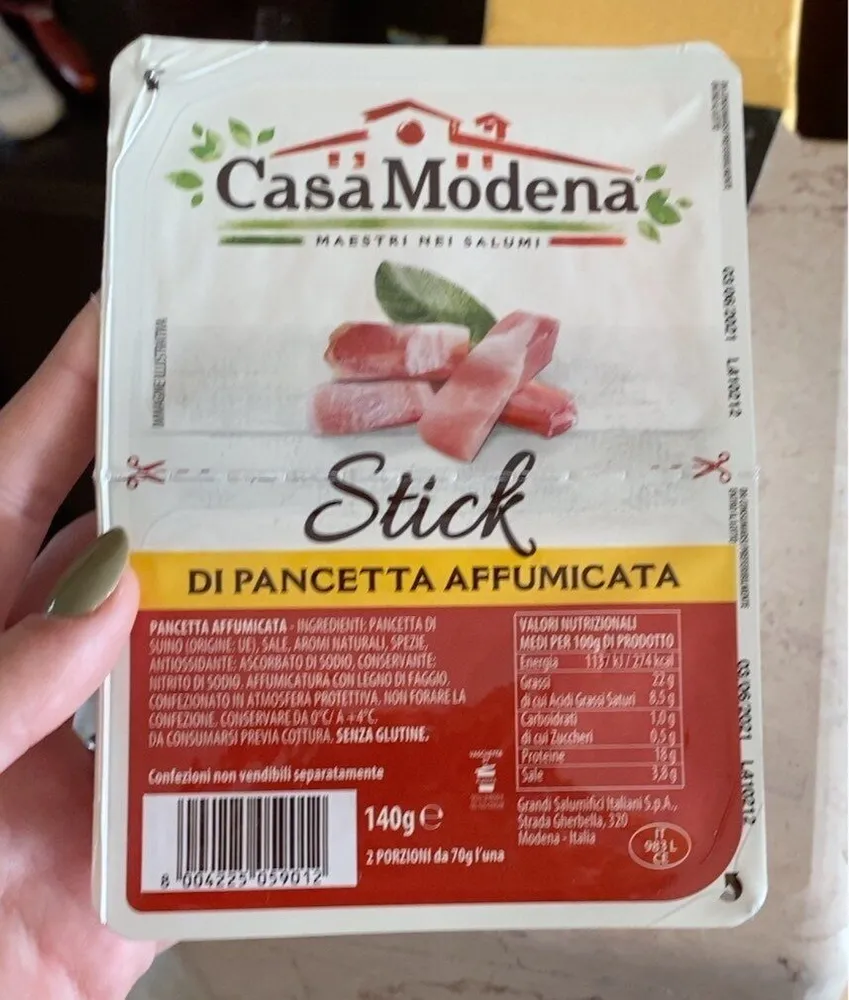 Pancetta affumicata