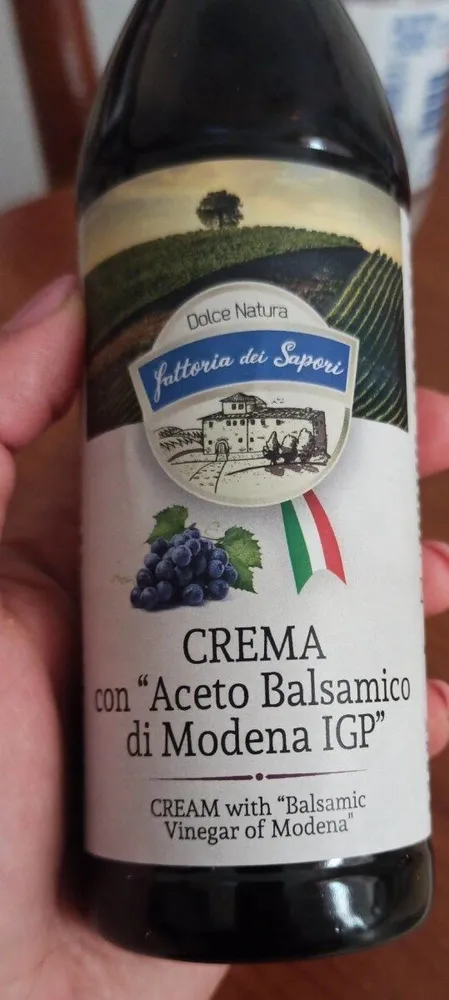 Crema con aceto balsamico di Modena