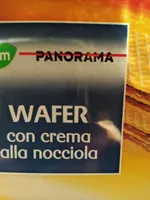 Wafer con crema alla nocciola