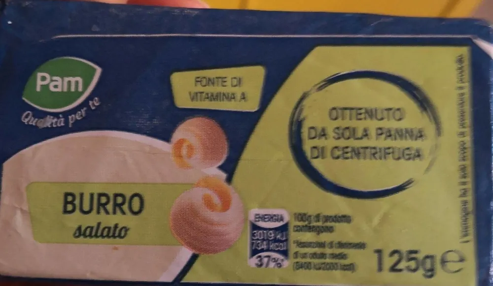 Burro salato