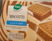 Gelato Biscotto al gusto vaniglia
