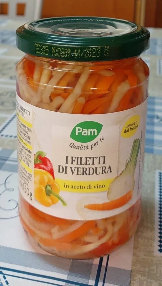 I filetti di verdura