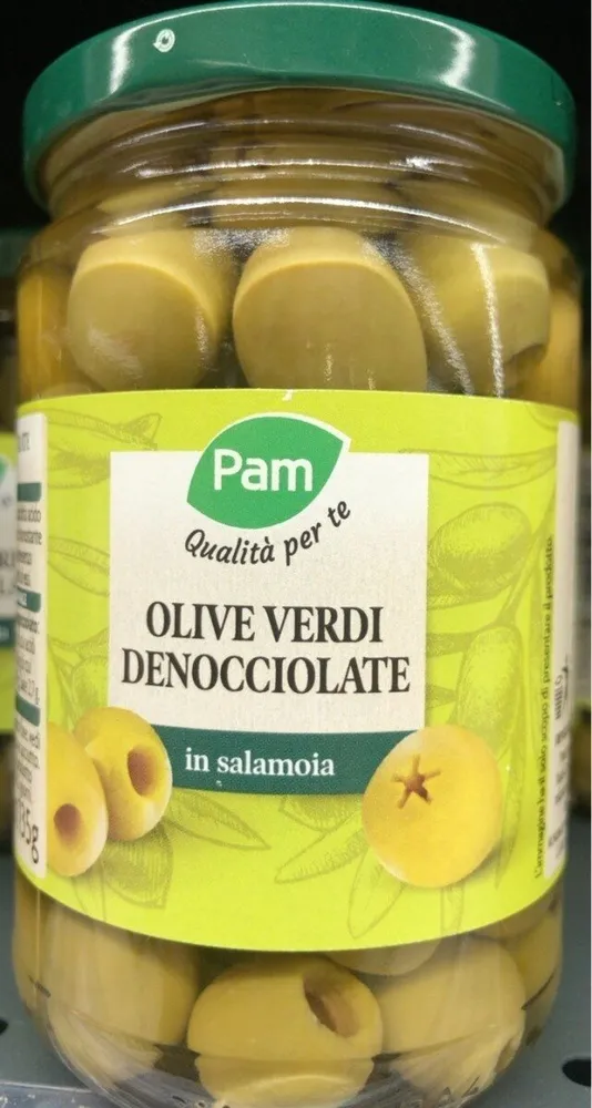 Olive verdi denocciolate
