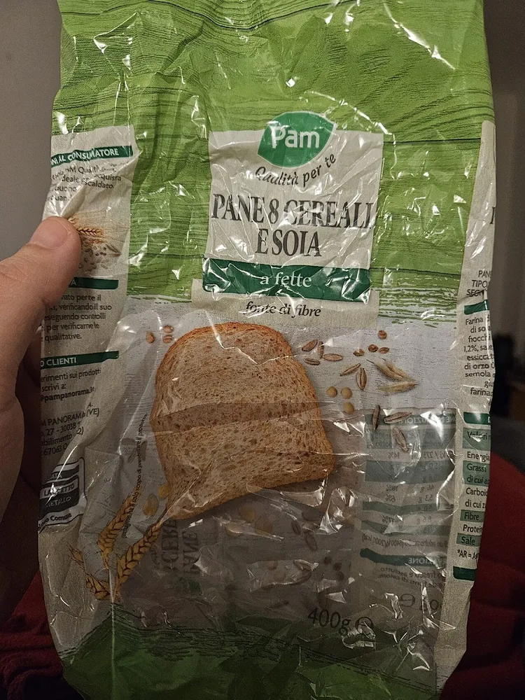 Pane ai cereali e soia