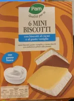 6 mini biscotti