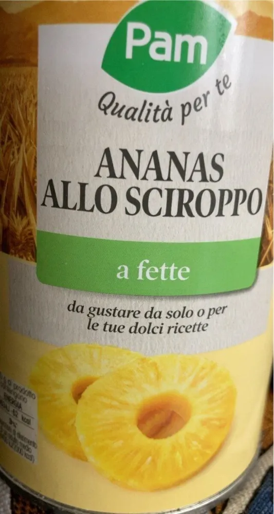 Ananas allo sciroppo