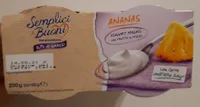 Yogurt ananas