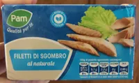Filetti di sgombro al naturale