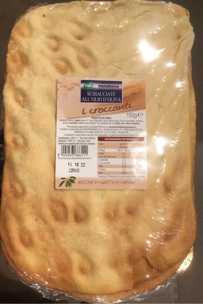 Schiacciate all’olio di oliva
