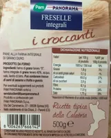 I croccanti freselle integrali