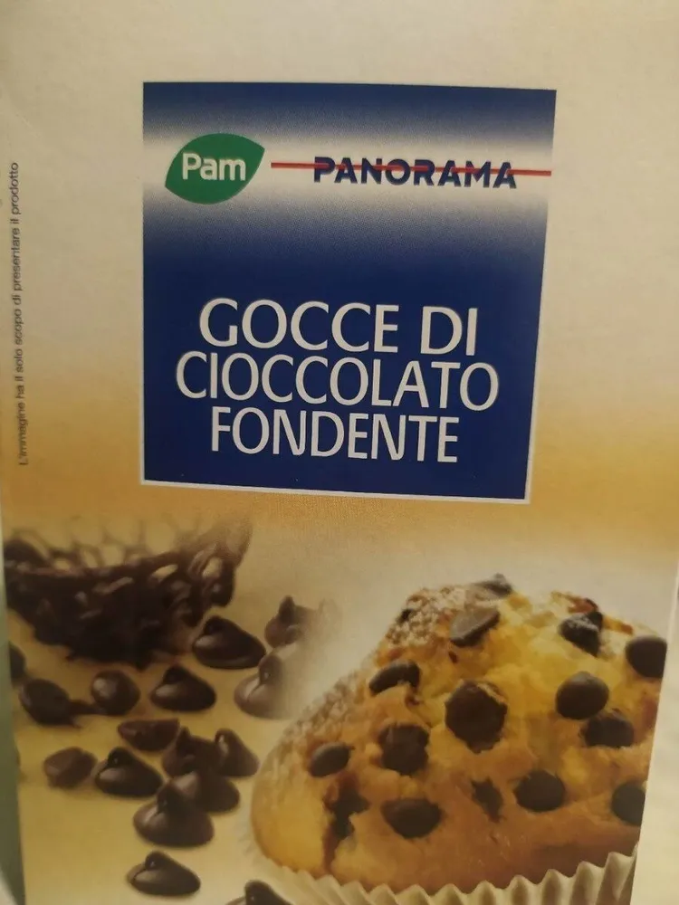 gocciole di cioccolato fondente