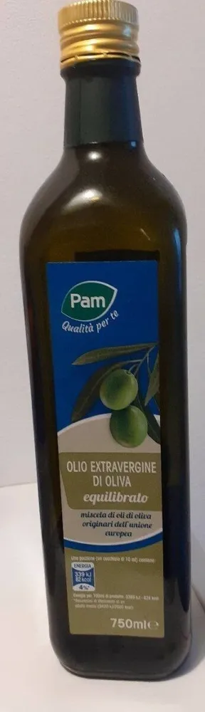 Olio extra vergine di oliva equilibrato
