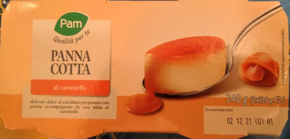 Panna cotta al caramello