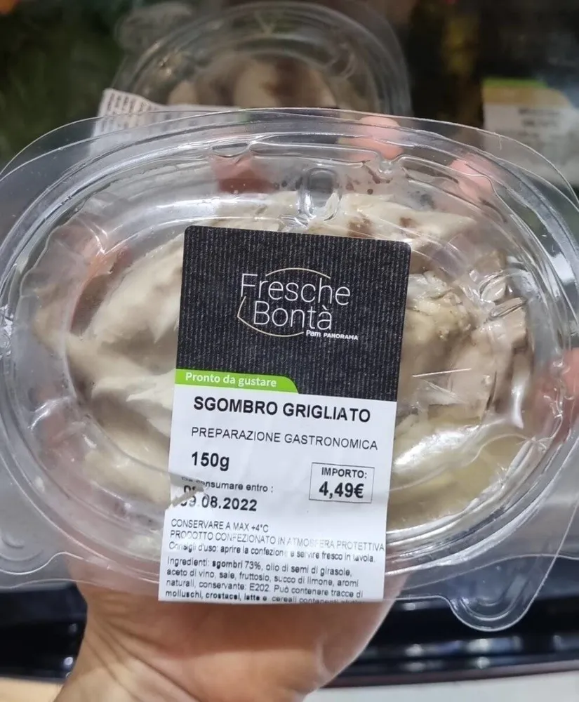 Sgombro grigliato