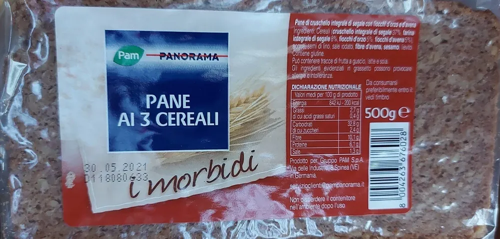 Pane ai 3 cereali