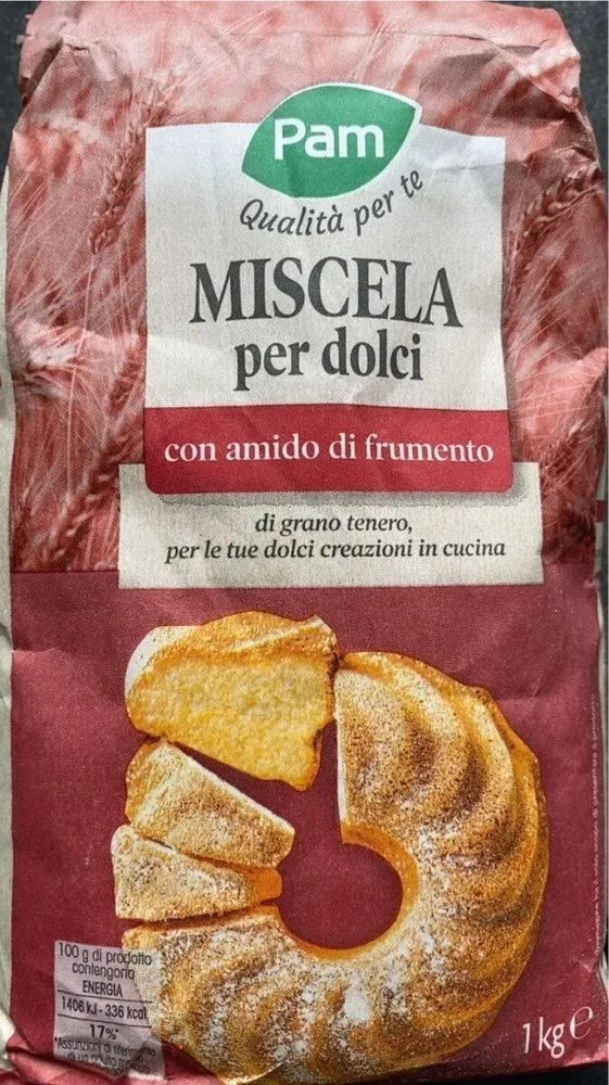 Miscela per dolci