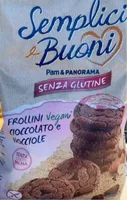Frollini vegani cioccolato e nocciole
