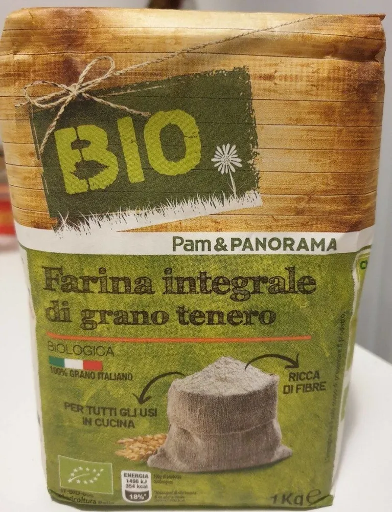 Farina integrale di grano tenero