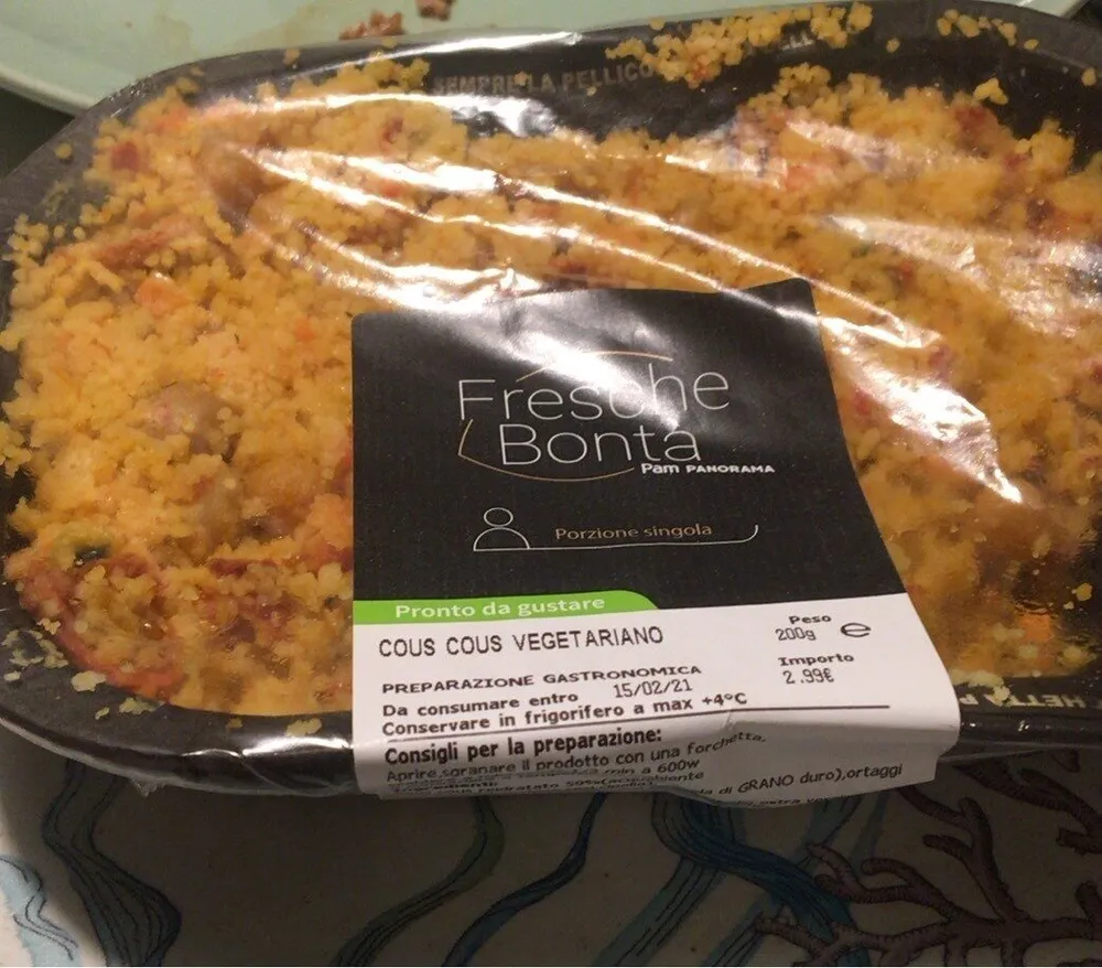 Cous cous vegetariano