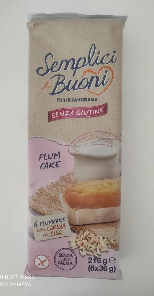 Plumcake con farina di riso