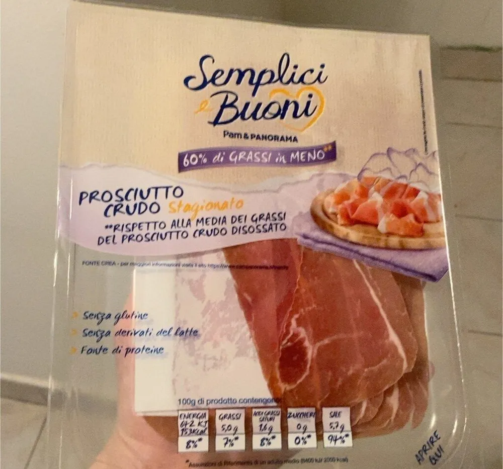 Semplici e buoni prosciutto crudo