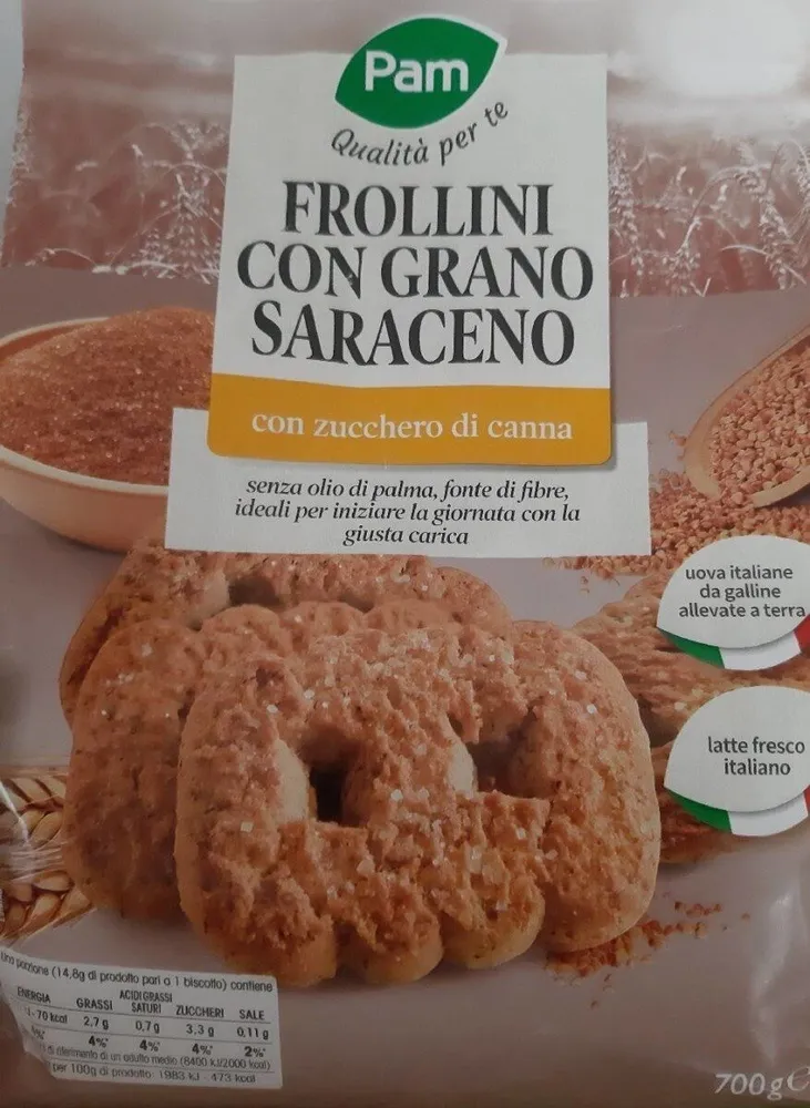 Frollini con grano saraceno