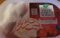 Gelato yogurt ai frutti di bosco