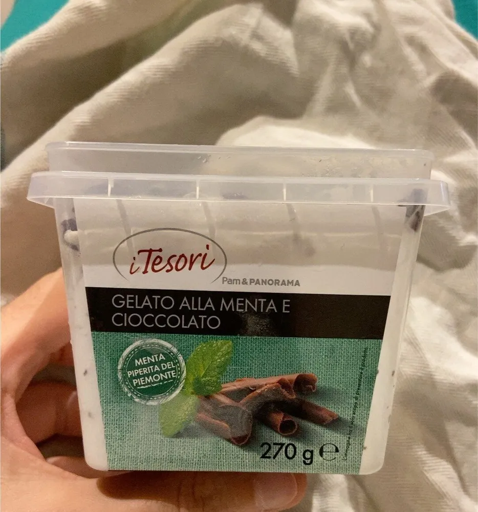 Gelato alla menta e cioccolato
