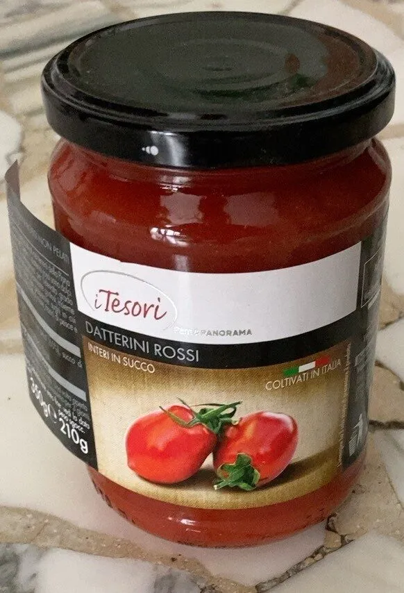 Datterini rossi interi in succo