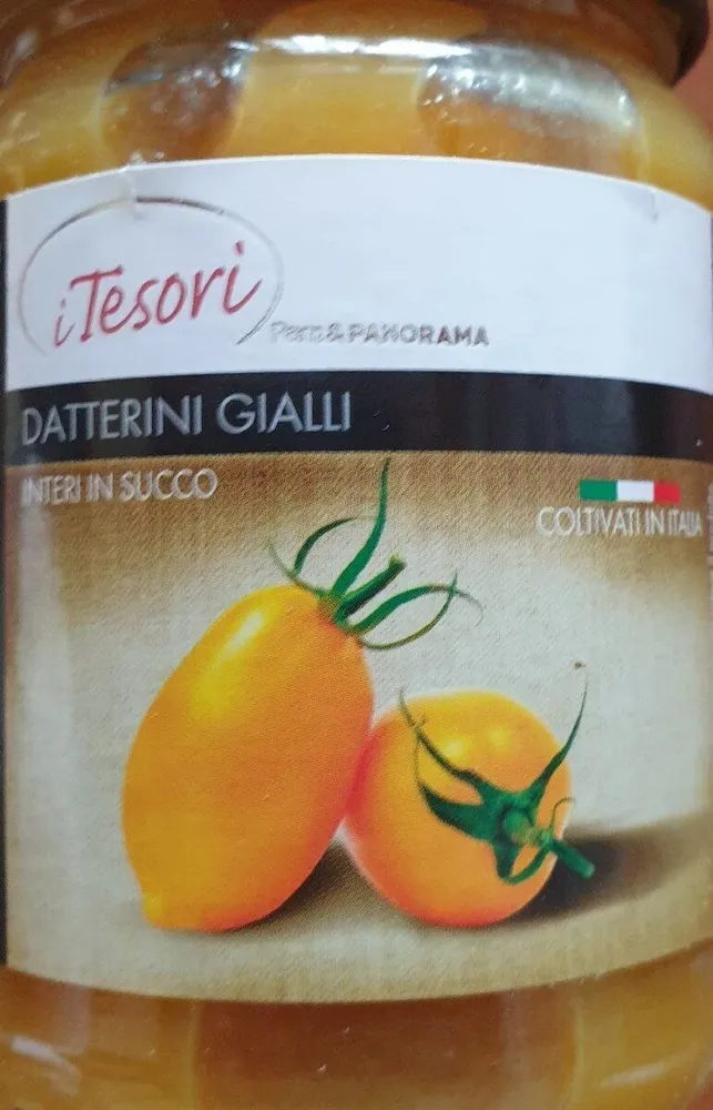Datteri gialli interi in succo