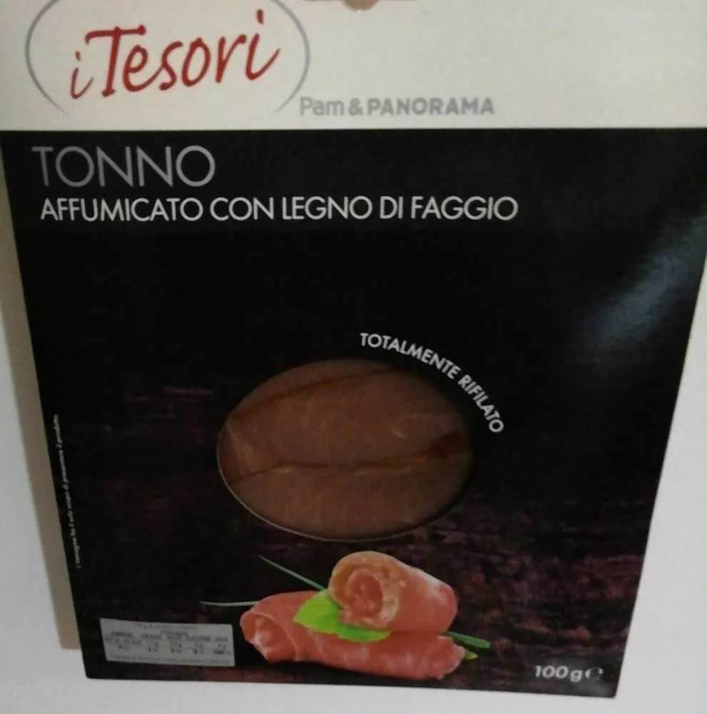 Tonno affumicato con legno di faggio