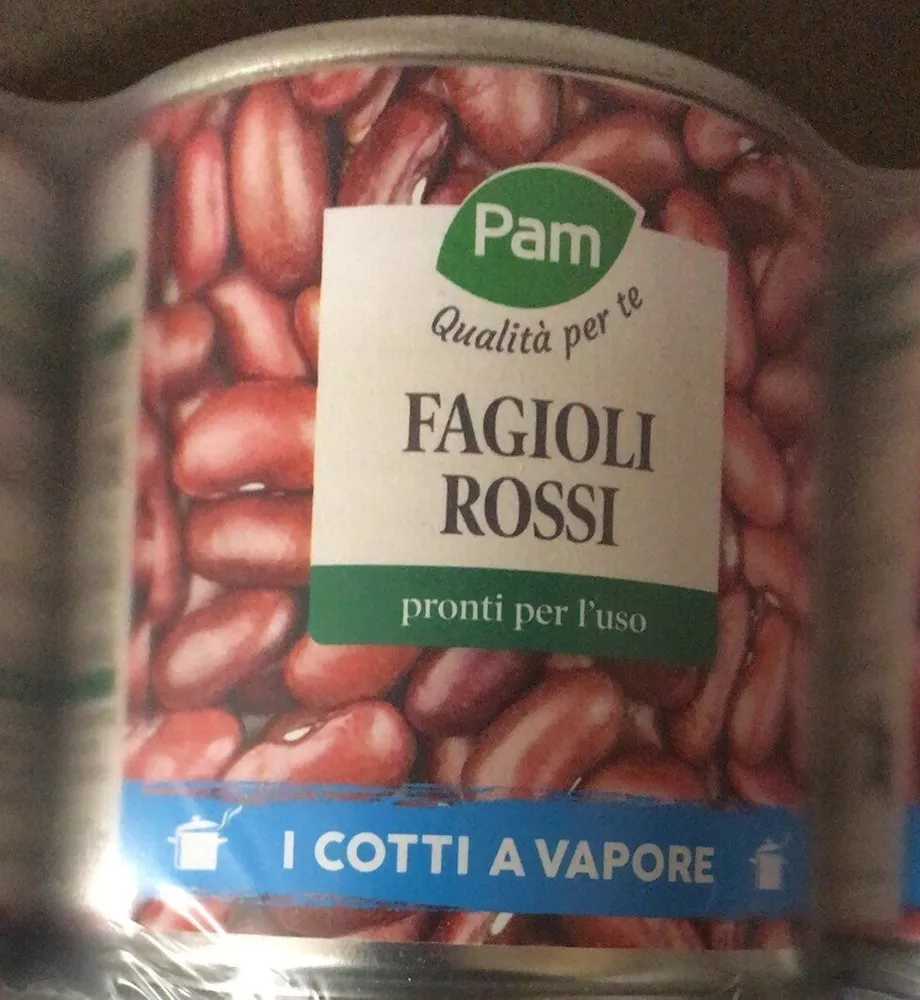 Fagioli rossi cotti a vapore