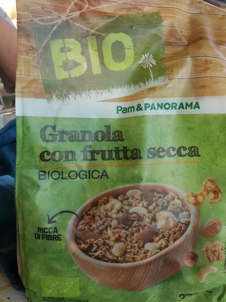 Granola con frutta secca
