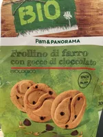 Frollino di farro con gocce di cioccolato