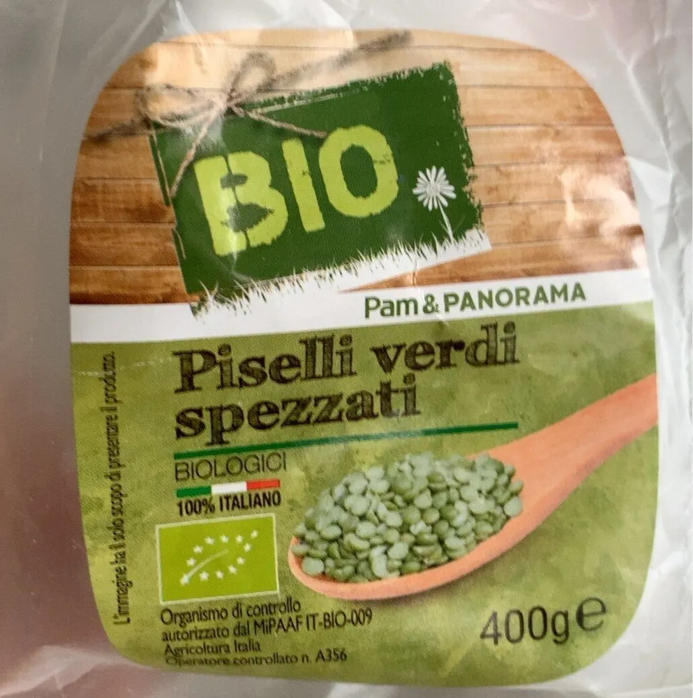 Piselli verdi spezzati
